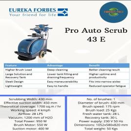 Plastic Pro Auto Scrubber 43 E Industrial