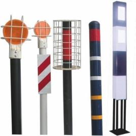 Round Plastic Road Delineator Device