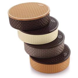 Round Plastic Spice Container