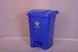 Plastic Swing-Top Waste Container