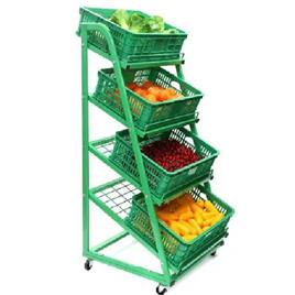 Plastic Produce Shelving