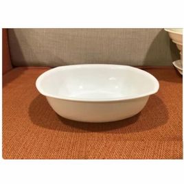 White Plastic Chat Plate