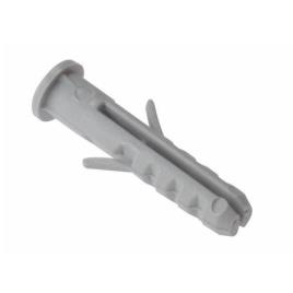 Plastic White Wall Plug, 25x8mm, Electrical Use