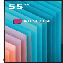 Plastic Rectangular LED Wallmount Display