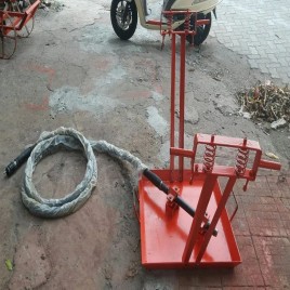 Semi Automatic Plate Vibrator