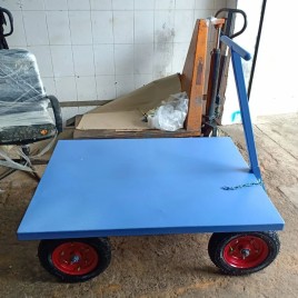 Platform Truck with Scooter Tyre
