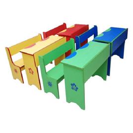 Kids Wooden Seating Bench