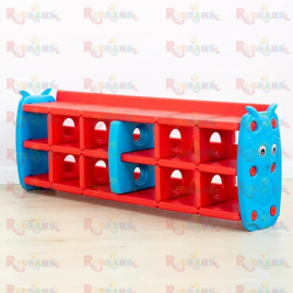 Portable Playschool Plastic Shoe Rack
