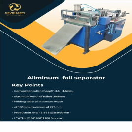 Pleated Filter Cotton Wick Machine