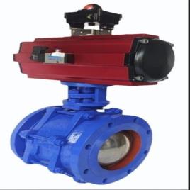 Pneumatic Actuator Flanged Valve