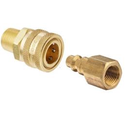 Copper Pneumatic Quick Release Coupler, 1/2 inch