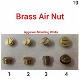 Polished Brass Hexagonal Drain Plug