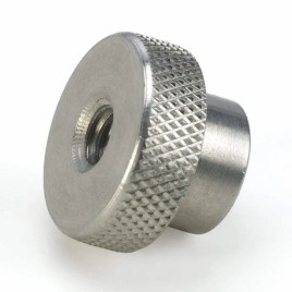Polished SS304 Knurled Nut M5-M12