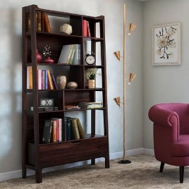 Designer Solid Wood Bookshelf