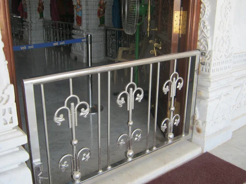 Polished Stainless Steel Balcony Grill
