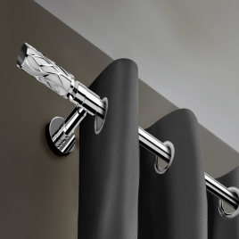 SS304 Polished Curtain Rod