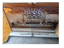 Polished Stainless Steel Sauce Filling Machine