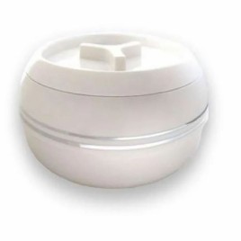 Polished Stainless Steel Round Casserole, Home Use