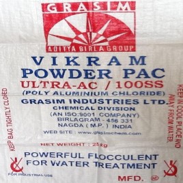 Poly Aluminum Chloride Powder, PP Woven Bags, 25 Kg