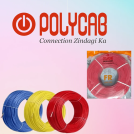 Polycab Red FR Copper Wire 2.5mm²