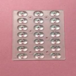 Polycarbonate Street Light Panel 1x21, 60 deg