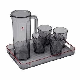 Polycarbonate Unbreakable Carafe Set