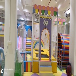 Polyproline Indoor Playground Trampoline