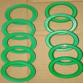 Polyurethane Seals, 5 mm Thickness