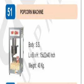 Standard Popcorn Machine