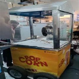 Gas Popcorn Machine with Trolley