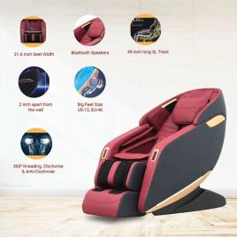 Portable PU Leather 5D Massage Chair