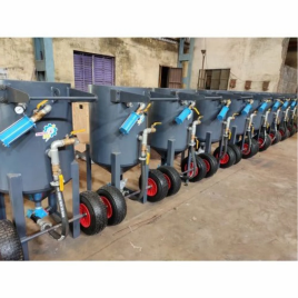 Portable Sandblasting Hopper, 1000 Kg, 2 Hp