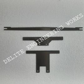 Pouch Pack Cutting Blade, Rectangular