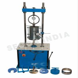 Powder Coated Analog CBR Test Machine (Semi-Automatic)