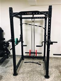 Iron Power Rack with Jammer Arm