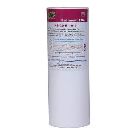 5 Micron PP Spun Filter Cartridge 10" L, 2" Dia