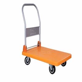 PPCP Orange Logistics Platform Trolley, >500 Kg Capacity
