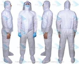 Unisex Plain White PPE Kit