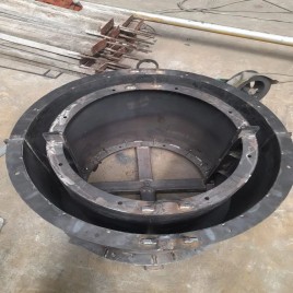 RCC Pipe Mould, 40-100 kg/hr