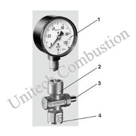 Pressure Measuring Gauge, 0-500 psi