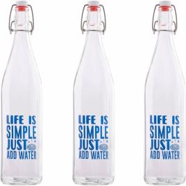 Printed Glass Beverage Container 300 mL