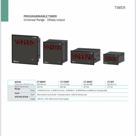 Industrial Programmable Digital Timer Equipment