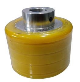 PU/Aluminium Feeder Wheel for Box Stitching