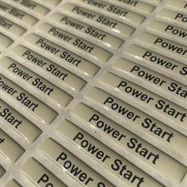 Custom PU Dome Labels