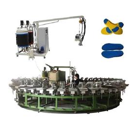 PU Rotary Soles Manufacturing Machine