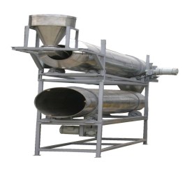 Industrial Puff Snacks Rotary Drum Machine