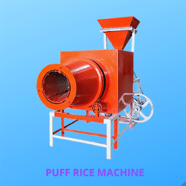 Puffed Rice Manufacturing Machine