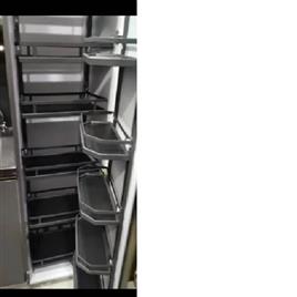 Flat Line Pull Out Pantry Device