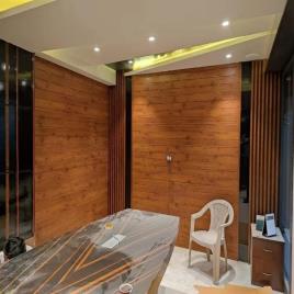 PVC Brown High Pressure Laminate Sheet, Furniture Grade, 6mm Thick