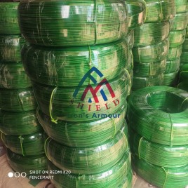 Green Coated GI Wire